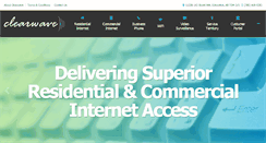 Desktop Screenshot of clearwave.ca